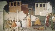 Maso di Banco St Sylvester Sealing the Dragon's Mouth oil painting